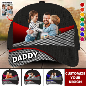 Custom Photo Best Dad Ever Father's Day Personalized Classic Cap