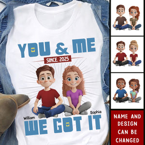 You're My Happily Ever After - Couple Personalized T-shirt