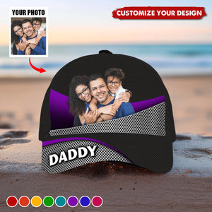 Custom Photo Best Dad Ever Father's Day Personalized Classic Cap