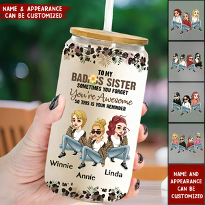 This Is Your Reminder - Personalized Clear Glass Cup