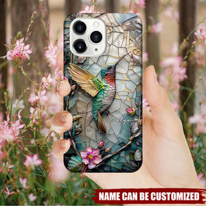 Artistic Hummingbird - Personalized Gardening Full Print Phone Case