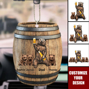 It's Not A Dad Bob - Personalized Acrylic Car Ornament
