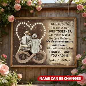 Me & You, Always True - Personalized Poster/Canvas