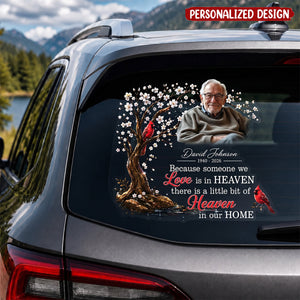 A Little Piece Of Heaven Is Always With Us - Personalized Decal
