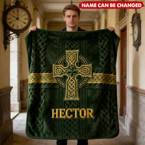 St.Patrick's Day - Personalized Irish Blanket
