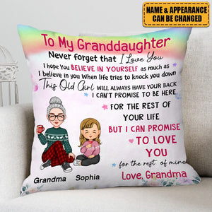 Birthday Gift For Grandkid Pillow