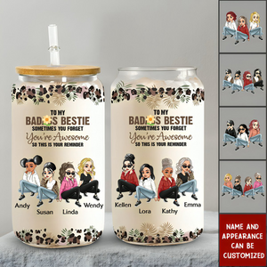 This Is Your Reminder - Personalized Clear Glass Cup