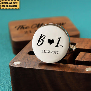 The Mathew - Personalized Cufflinks - Gift for Him