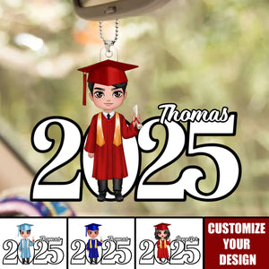 2025 Graduation Senior Personalized Acrylic Car Ornament