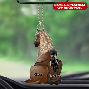 Personalized Gifts For Horse Lovers Ornament