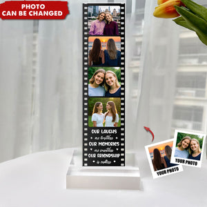 Our Laughs Are Limitless, Our Memories Are Countless Bestie - Custom Acrylic Photo Film Strip