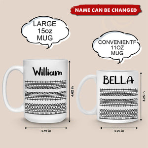 Go Crazy With Me - Friend Personalized Custom Mug - Gift For Best Friends, Family Members