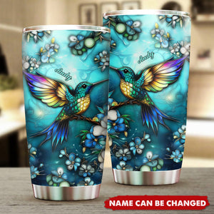 Seek The Sweet Nectar Of Life Personalized Name Tumbler