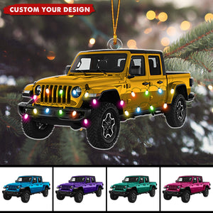 Personalized Gifts For Off Road Lovers Christmas Ornament