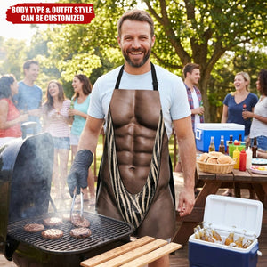King Of The Grill - Personalized Apron