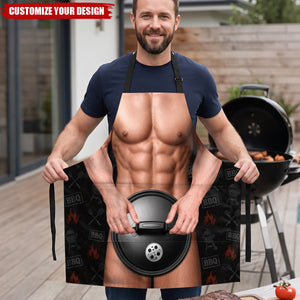 Custom Funny Apron With Pocket - Personalized Birthday Gifts