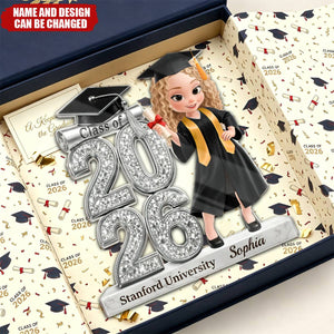 Smart Girl & Boy Era Unlocked - Personalized Acrylic Block Plaque