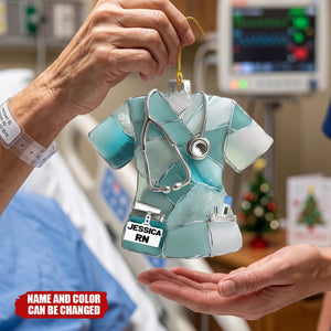 I'm A Nurse - Personalized 1-Layer Acrylic Ornament