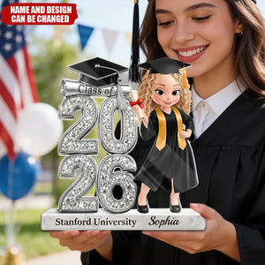 Smart Girl & Boy Era Unlocked - Personalized Acrylic Block Plaque