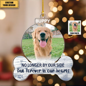 Forever In My Heart - Personalized Pet Memorial Acrylic Photo Ornament