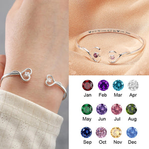 You Hold A Piece Of My Heart - Personalized Heart Bracelet