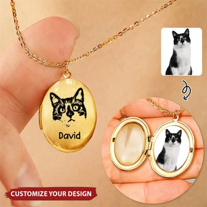 Custom Photo You're Always On My Mind - Memorial Personalized Necklace