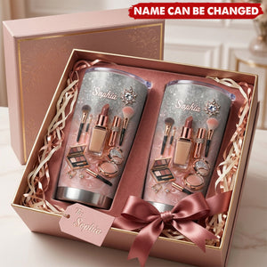 Proud Makeup Artist - Personalized Stainless Steel Tumbler