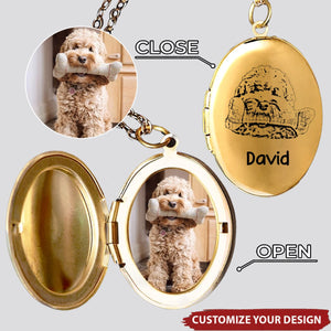 Custom Photo You're Always On My Mind - Memorial Personalized Necklace