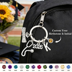 2026 Medical Graduation - Personalized Graduation Keychain