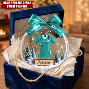 Medical Healthcare Worker - Personalized Acrylic Custom Shape Ornament