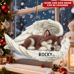 Paws In Heaven, Love In My Heart - Personalized Christmas Acrylic Ornament