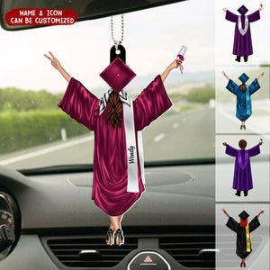 Graduation Today - Personalized Acrylic Ornament