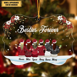 Here's To Another Year Of Bonding Over Alcohol - Personalized Acrylic Ornament