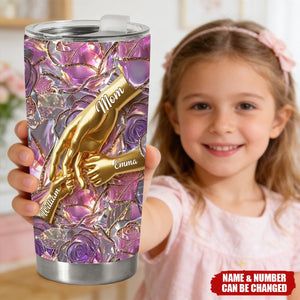 Holding Hands - Personalized Mother Tumbler