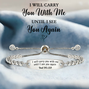 For Memorial-Personalized Engraved Bracelet