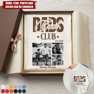 Cool Dad Club Custom Photo - Personalized Shirt For Dad, Grandpa
