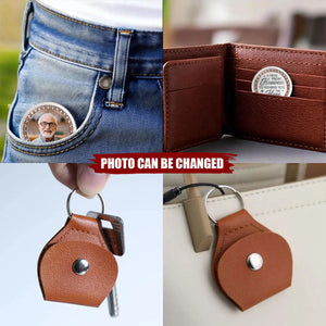 Personalized Pocket Hug Keychain for Gifts & Memorial Use