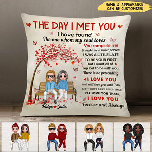My Soul Loves - Couple Personalized Pillow - Gift For Couple Anniversary