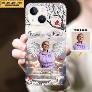 In Loving Memory In Heaven - Custom Photo Memorial Phone Case