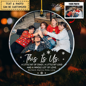 The Greatest Gift Our Parents Gave Us - Personalized Acrylic Photo Ornament