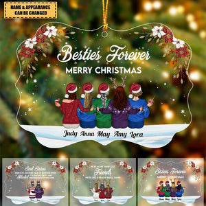 Here's To Another Year Of Bonding Over Alcohol - Personalized Acrylic Ornament