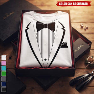 Custom Funny T-shirt - Personalized Birthday Gifts For Husband, Son - Suit Up Sort Of