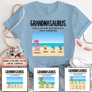 Personalized Like A Normal Grandma But More Awesome T-shirt