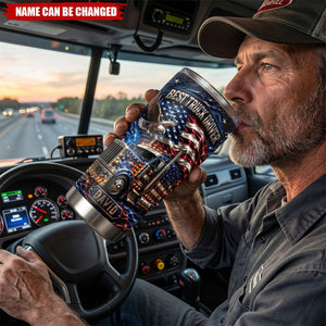 Best Truck Driver - Personalized Trucker Tumbler