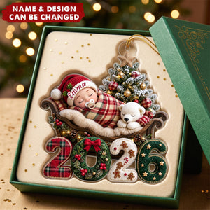 Our First Christmas Together – Personalized Acrylic Custom Shape Ornament