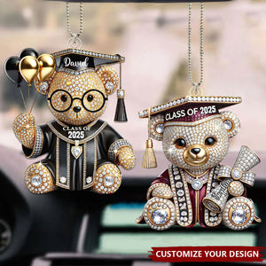 Graduation Gift - Personalized Graduation Car Ornament
