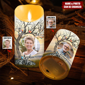 Mine Changed Forever - Personalized Custom LED Candle