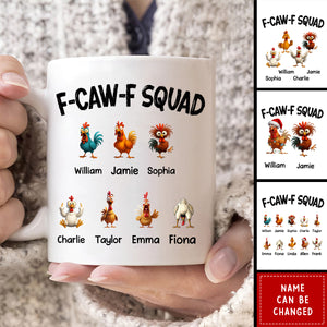FCAWF Squad - Personalized Custom Coffee Mug