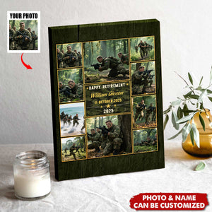 Military Retirement Gift, Army Retirement Gift For Dad, Retired Gift For Husband, Military Deployment Gift, Soldier Gifts