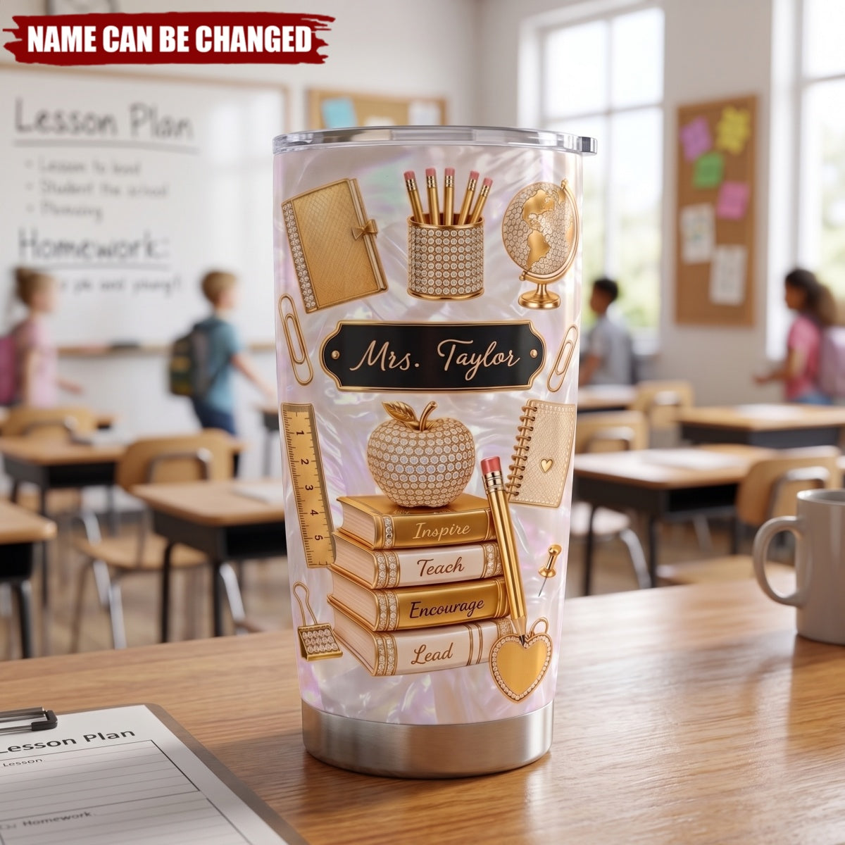 Teachers Change Lives - Personalized Tumbler